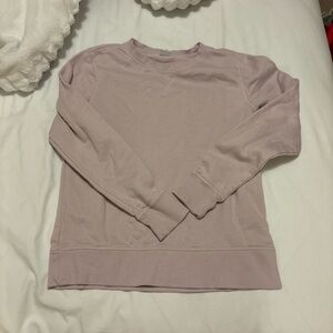 Amazon Essentials Light Mauve Pullover Sweatshirt